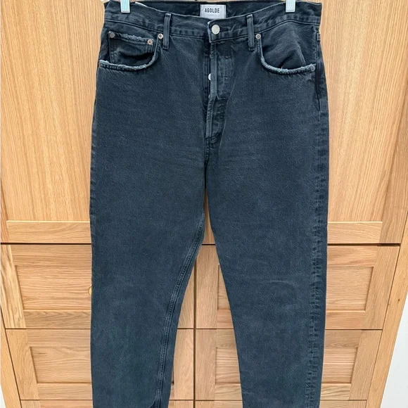 Agolde 90s Pinch Waist High Rise Straight in Hitch - Picture 5 of 6